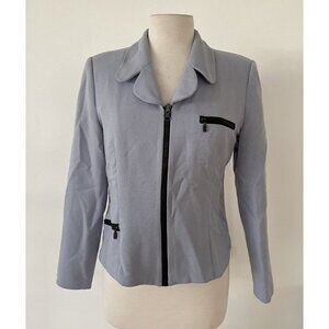 Modligiani Diseños Modo Femenina Light Blue Jacket Size 8